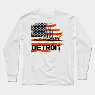 Detroit Long Sleeve T-Shirt